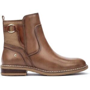 Pikolinos Women Aldaya Brown Leather Ornament Ankle Boots sz 8 US EUR 38 $230